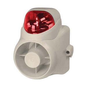 WBOX 0E-OUTDSIRSR Indoor/Outdoor Self Contained Siren/Red Strobe