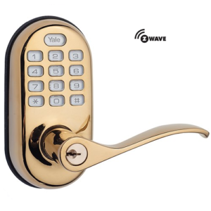 Yale YRL210ZW605 Z-Wave Push Button Lever Lock