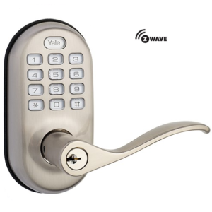 Yale YRL210ZW619 Z-Wave Push Button Lever Lock