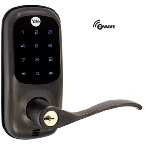 Yale YRL220ZW0BP Z-Wave Touchscreen Lever Lock