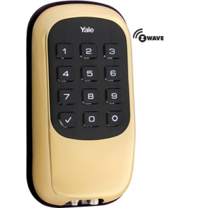 Yale YRD110ZW605 Z-Wave Push Button Key Free Deadbolt Lock