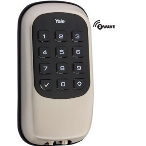 Yale YRD110ZW619 Z-Wave Push Button Key Free Deadbolt Lock