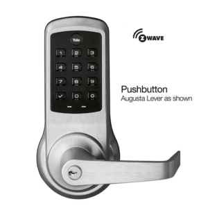 Yale NTB610-ZW2-626 nexTouch Z-Wave Push Button Lever Lock