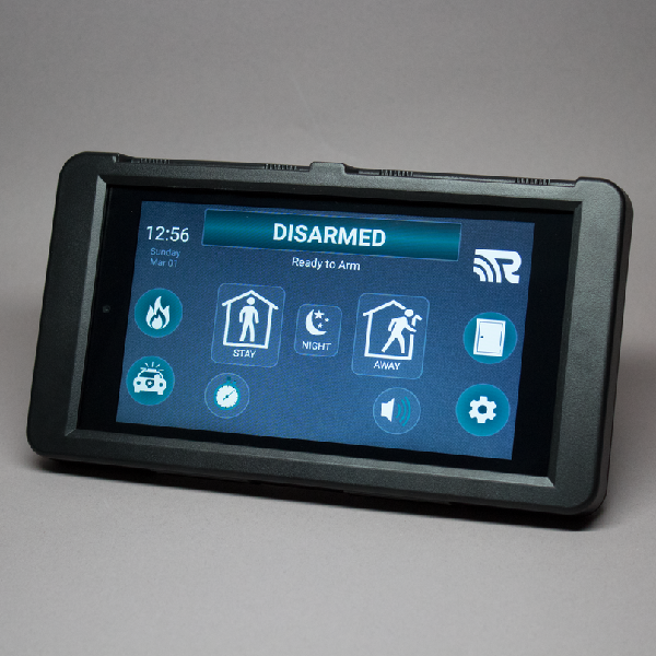 HeliTouch RE657B-R Black Touch Screen with WiFi Radio