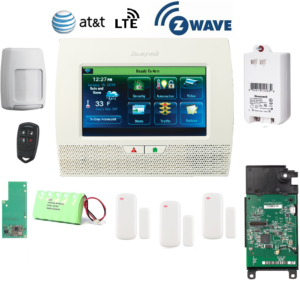 Honeywell L7000PK-LTE-A-Zwave Lynx Touch L7000 Alarm Kit