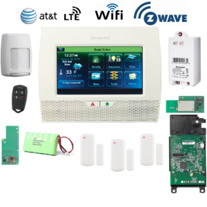 Honeywell L70WF-KT8-Zwave & LTE-A Lynx Touch L7000 Alarm Kit