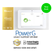Qolsys QS9202-1208-840 IQ Panel 2 PLUS PowerG AT&T LTE-319MHZ