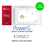 Qolsys QS9202-4208-840 IQ Panel 2 PLUS PowerG AT&T LTE-433Mhz