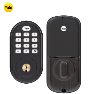 Yale YRD216-ZW2-0BP Keypad Deadbolt Z-Wave Lock-Oil Rubbed Bronze