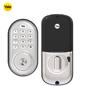 Yale YRD216-ZW2-619 Keypad Deadbolt Z-Wave Lock-Satin Nickel