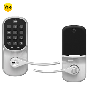 Yale YRL216-ZW2-619 Keypad Deadbolt Z-Wave Lock- Satin Nickel