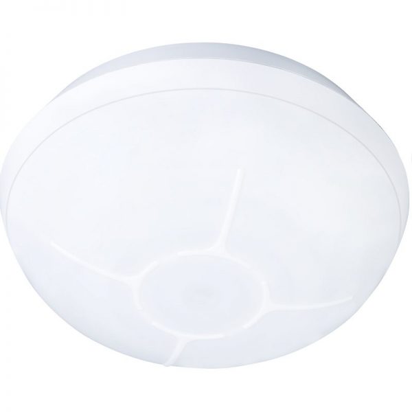 The DSC PowerG PG9862 915MHz Wireless 360° Ceiling-mount PIR Detector can protect from every angle with the 360° full-room coverage
