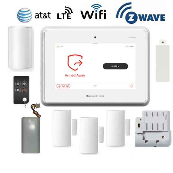 Honeywell Home PROA7PLUS-1 ProSeries Security Alarm Kit with AT&T LTE Cellular