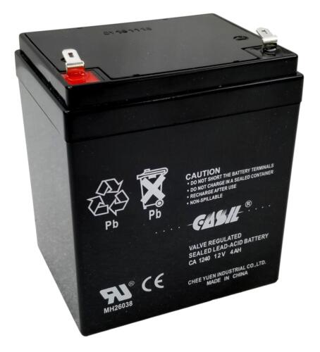 Casil Branded Honeywell 467 12v 4AH Sealed Lead-Acid Battery CA1240