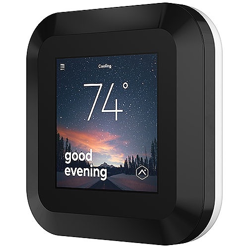 Alarm.com ADC-T40K-HD Z-Wave Smart Thermostat HD with Color Touchscreen Display